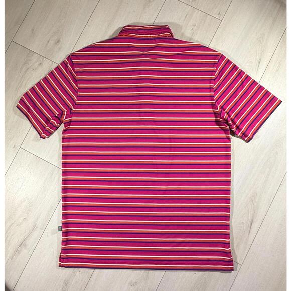 Ak-Chin Southern Dunes Golf Club Striped Golf Men Shirt Size Medium - Picture 2 of 9